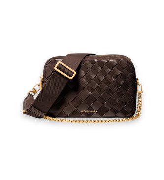 Michael Kors Tracolla per fotocamera Bryant marrone
