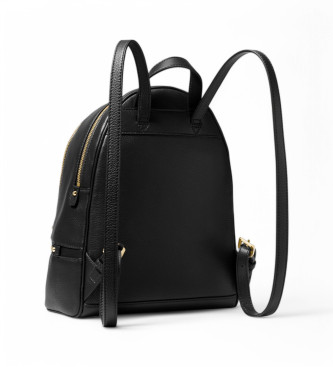 Michael Kors Mochila Rhea mediana de piel negro