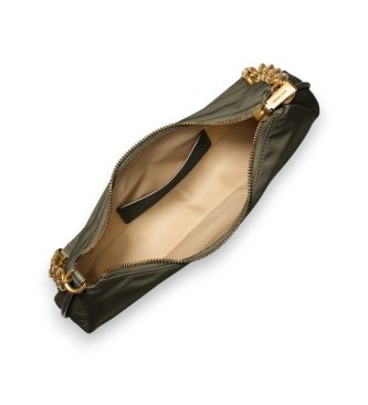 Michael Kors Bolsa Nolita média de nylon com corrente verde