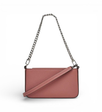 Michael Kors Pochette transformable Bryant small en cuir grain� bois de rose