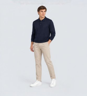Michael Kors Core Merino Polo Midnight Blue