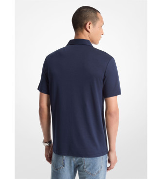 Michael Kors Polo in cotone blu navy