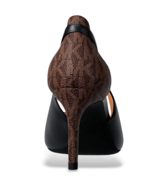 Michael Kors Scarpa décolleté Rachel Flex in pelle con logo nero