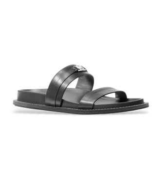 Michael Kors Leather Sandals black strap