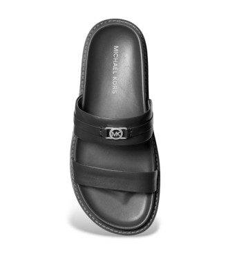 Michael Kors Sandales en cuir  lanires noires