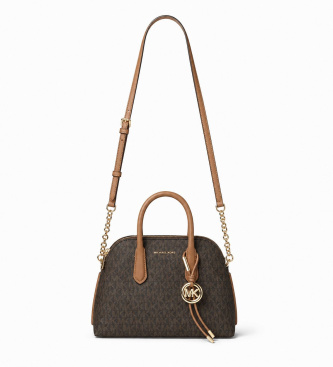 Michael Kors Freddie medium brown chain bag