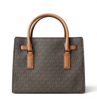 Michael Kors Hamilton small brown bag