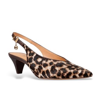 Michael Kors Zapatos de piel Tonya camel