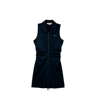 Michael Kors Abito blu con cerniera centrale