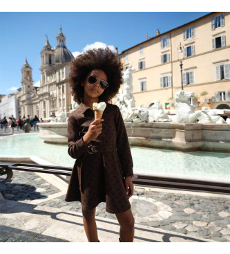 Michael Kors Robe MK marron