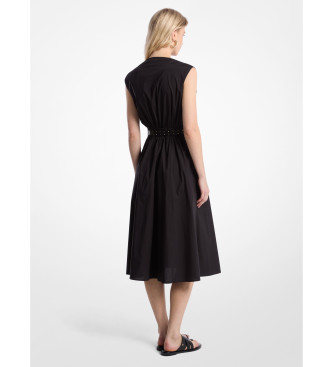 Michael Kors Vestido V preto