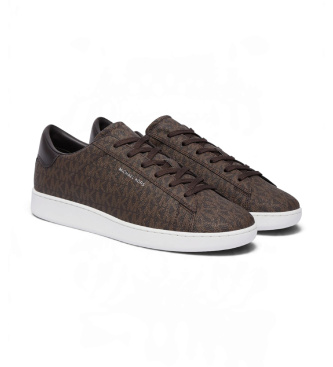Michael Kors Scarpa Reign con logo marrone
