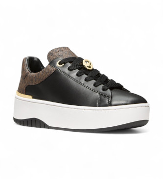 Michael Kors Rjavi usnjeni copati Dottie