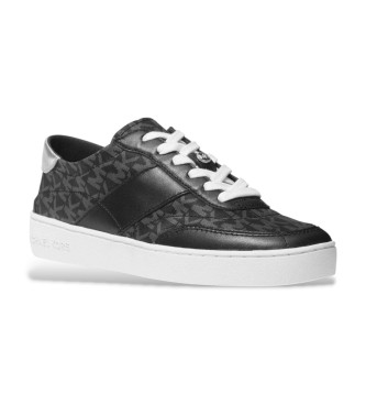 Michael Kors Kaycee Leren Sneakers zwart