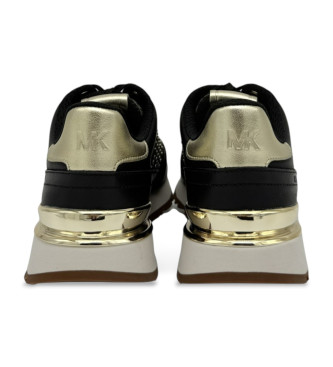 Michael Kors Leren sportschoenen Nove zwart