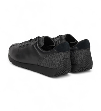 Michael Kors Zapatillas de piel Rhodes negro