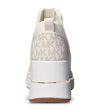 Michael Kors Emmy Mesh Zip-up Vanille Sneakers