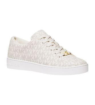 Michael Kors Zapatillas Keaton con logotipo beige