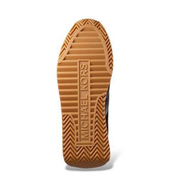 Michael Kors Reign brown suede sneaker