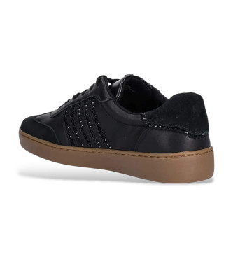 Michael Kors Scotty Lace Up Sneakers preto