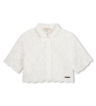 Michael Kors Guipur shirt white