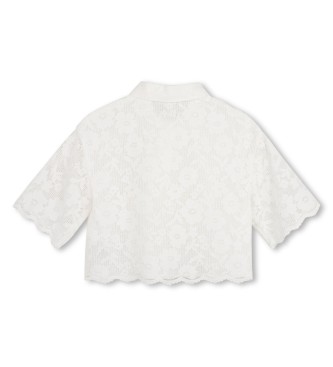 Michael Kors Guipur shirt white