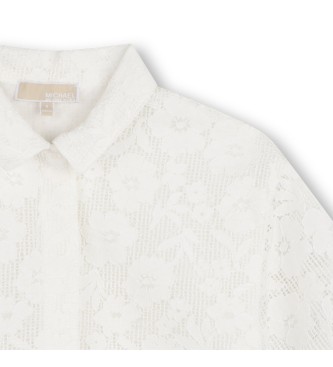 Michael Kors Guipur shirt white