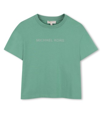 Michael Kors Camiseta Sencilla verde