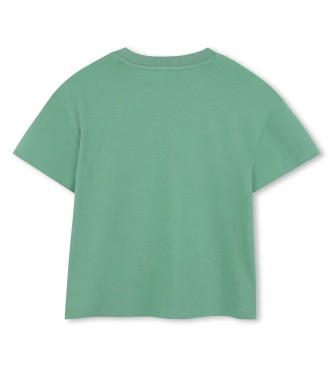 Michael Kors Camiseta Sencilla verde