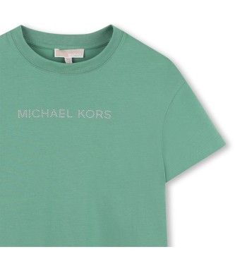 Michael Kors Camiseta Sencilla verde