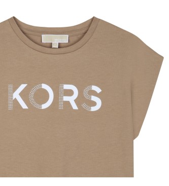 Michael Kors Logo T-shirt bruin