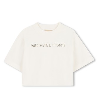 Michael Kors Maglietta bianca a maniche corte