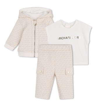 Michael Kors Beige Sports Set