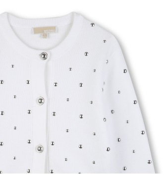 Michael Kors White knitted jacket