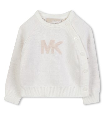 Michael Kors Completo tricot con cappello beige