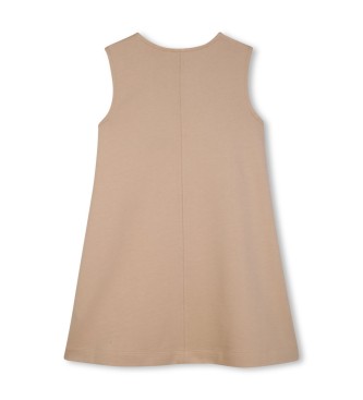 Michael Kors French beige plush dress