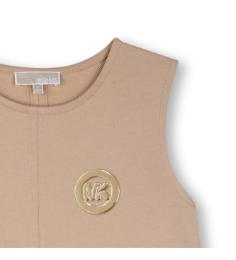 Michael Kors French beige plush dress