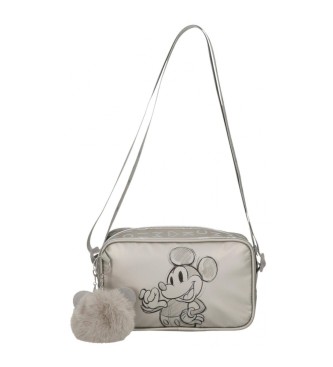 Disney Bandolera Mickey 100 pequea gris