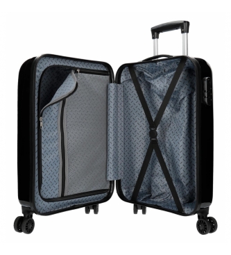 Joumma Bags Mickey bagageset 34 L / 70L i svart -38x55x20 / 48x68x26cm