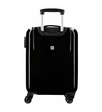 Joumma Bags Conjunto de bagagem rgida Mickey 34 L / 70L caracteres pretos -38x55x20 / 48x68x26cm