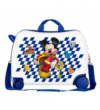 Joumma Bags Mickey Good Mood 2 kołowa wielokierunkowa walizka na kółkach -39x50x20cm