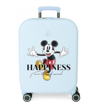 Disney Maleta de cabina Disney 100 Happiness con explandible 55 cm Turquesa