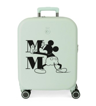 Disney Cabin size suitcase Disney 100 Happiness with expandable 55 cm Green