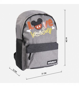 Cerd Group Mickey backpack grey -31x44x16cm