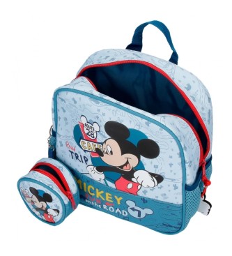 Disney Mickey Road Trip nursery backpack blue