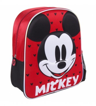 Cerd Group Mickey 3d backpack red -25x31x10cm