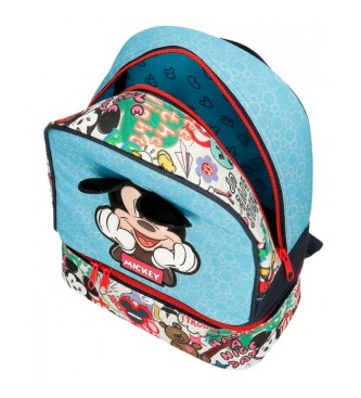 Mochila Preescolar Disney Mickey Be Cool 28 cm Adaptable