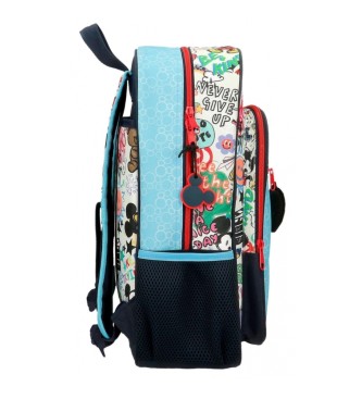 Disney Mickey Be Cool 38cm adaptable backpack blue