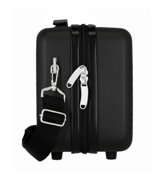 Disney Necessaire nero adattabile ABS Disney 100 Mickey Silver