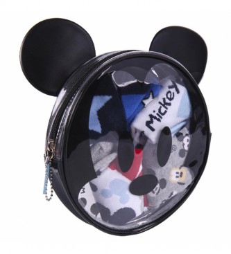 Disney Pacote 5 Meias Mickey Multicor